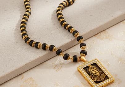 Karungali Gold Pendant
